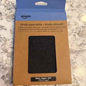 Amazon Kindle Paperwhite Fabric Cover - Black